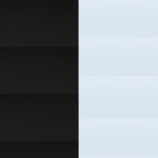 Горизонтальные жалюзи 25 мм алюминиевые цвет черный/белый 541
