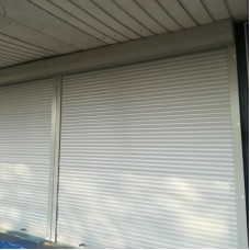 Замена боковых замков полотна роллет