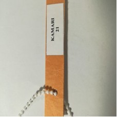 Шторы плиссе KAMARI цвет светло-оранжевый