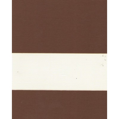 Ролеты тканевые Стандарт зебра цвет коричневый 1091