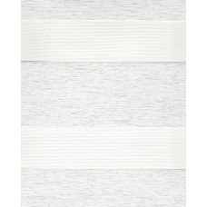 Ролеты тканевые Сильвер зебра цвет белый