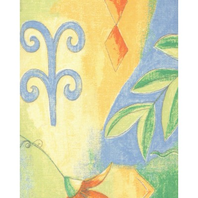 Ролеты тканевые Цитрус цвет голубой